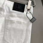 Louis Vuitton Logo-Embroidered Jeans