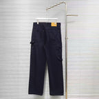 Louis Vuitton Logo-Embroidered Jeans