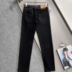 Louis Vuitton Logo-Embroidered Jeans