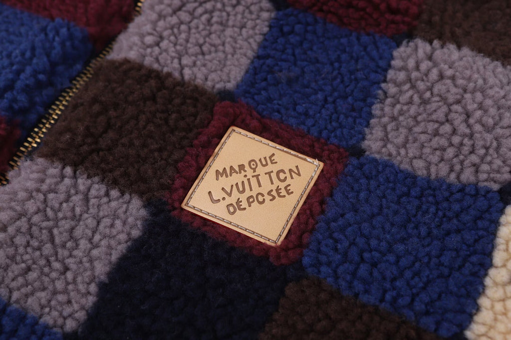 Louis Vuitton Damier Fleece Zip Jacket