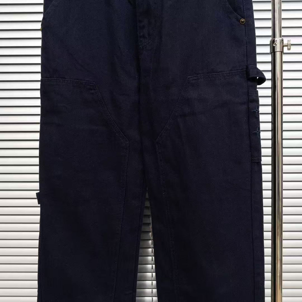 Louis Vuitton Logo-Embroidered Jeans
