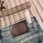 Louis Vuitton Logo-Embroidered Jeans