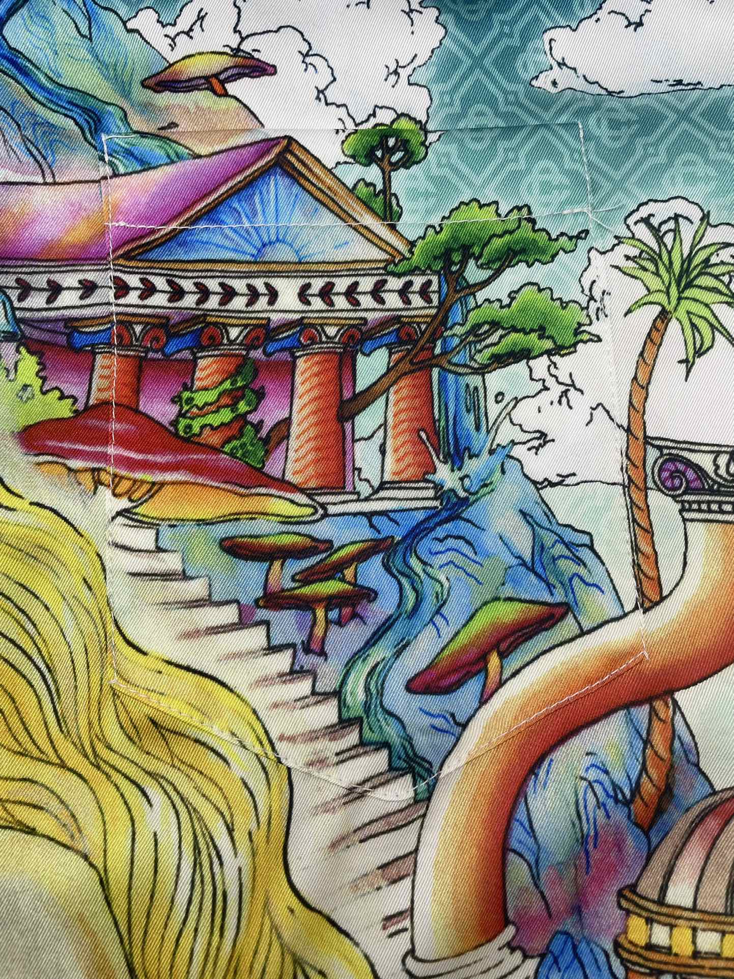 Men's CASABLANCA Long Sleeved Silk Shirt #3503