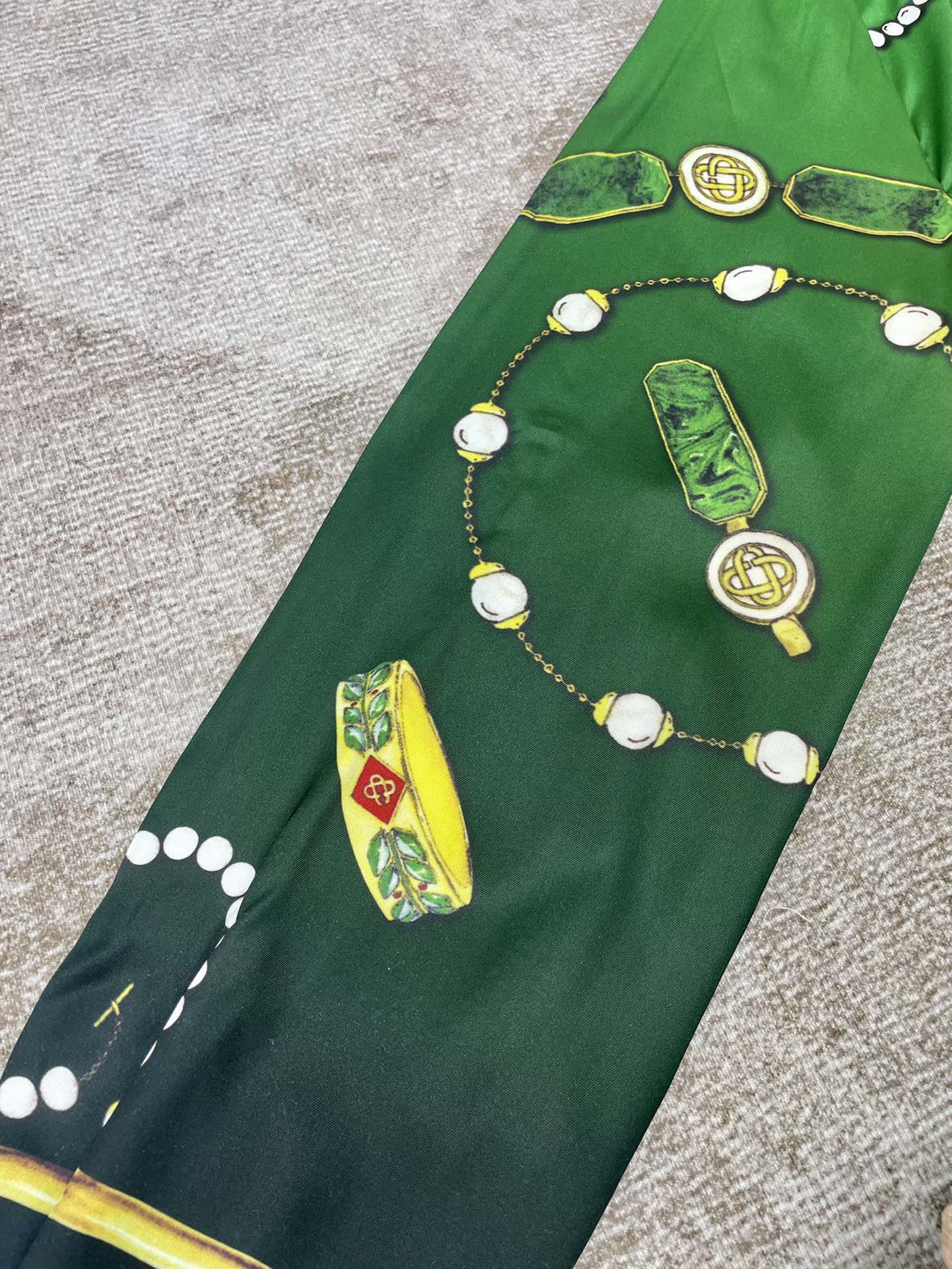 Men's CASABLANCA Long Sleeved Silk Shirt #3491