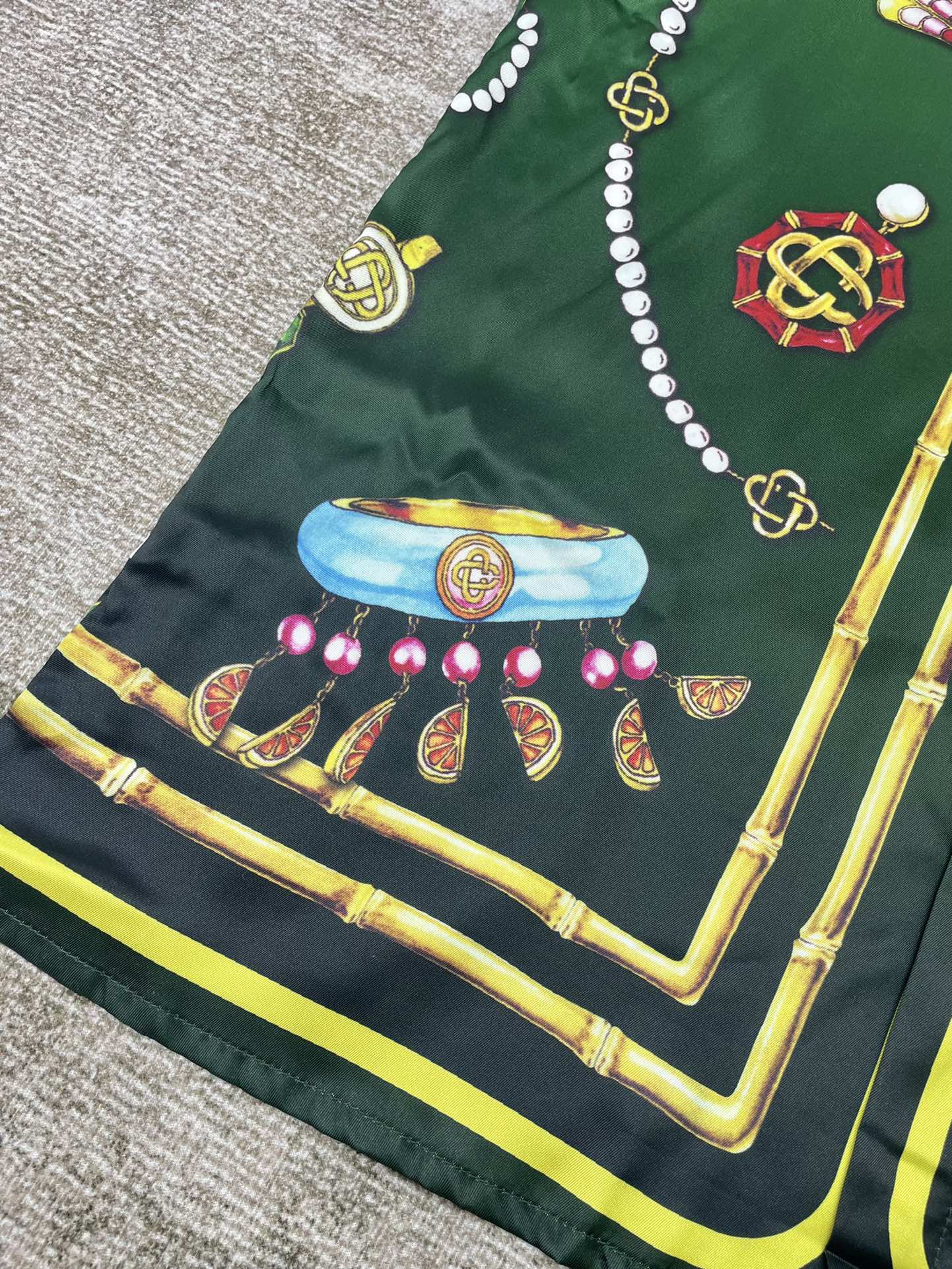 Men's CASABLANCA Long Sleeved Silk Shirt #3491