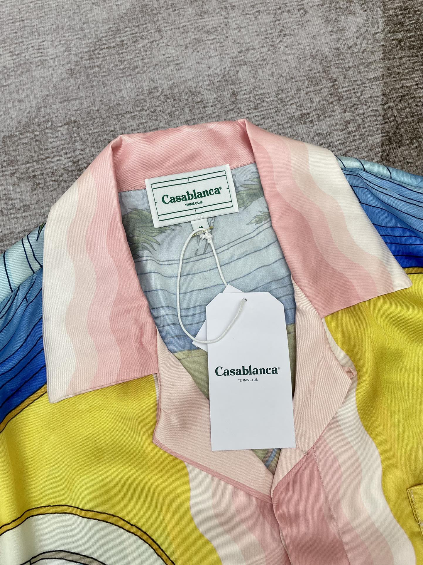 Men's CASABLANCA Long Sleeved Silk Shirt #3502