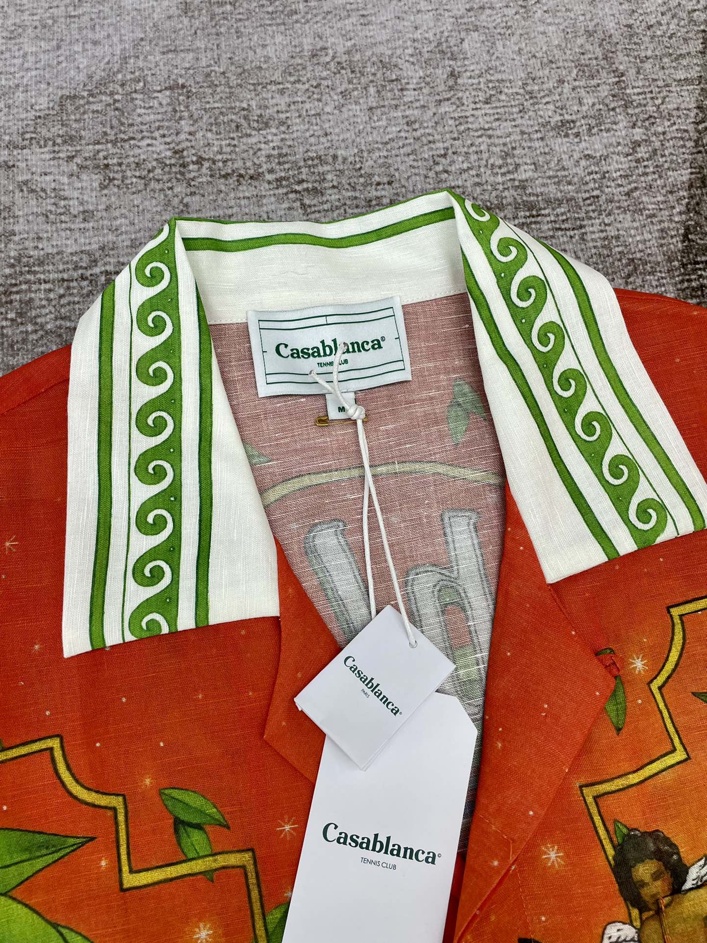 Men's CASABLANCA Long Sleeved Silk Shirt #3490