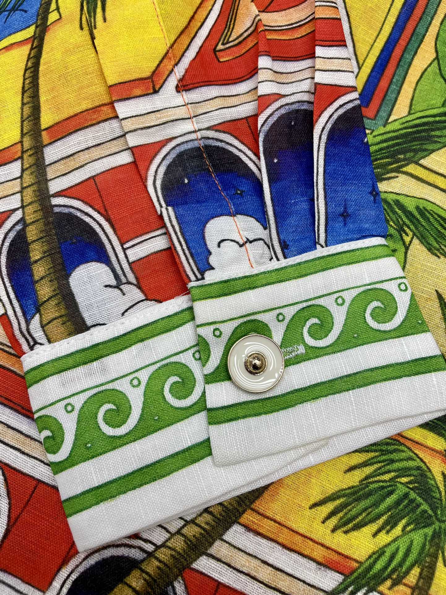 Men's CASABLANCA Long Sleeved Silk Shirt #3490