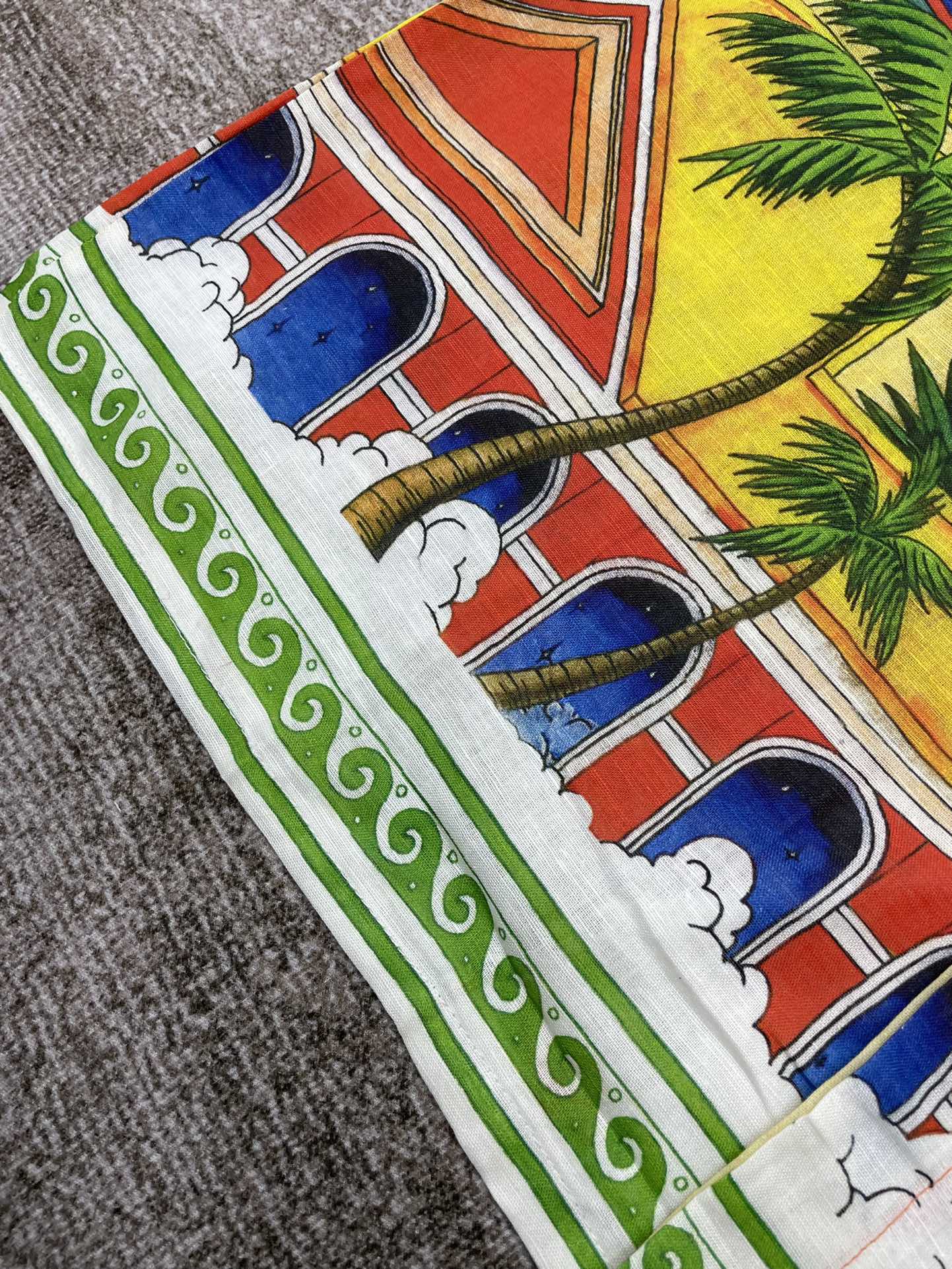 Men's CASABLANCA Long Sleeved Silk Shirt #3490