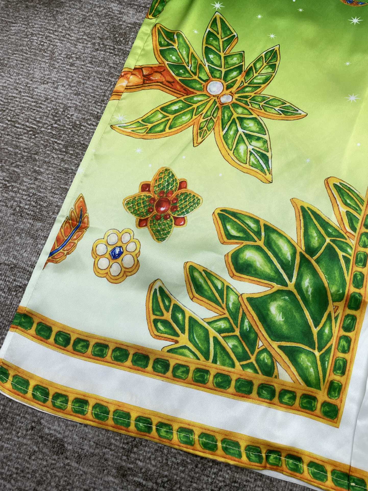 Men's CASABLANCA Long Sleeved Silk Shirt #3508