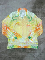 Men's CASABLANCA Long Sleeved Silk Shirt #3472