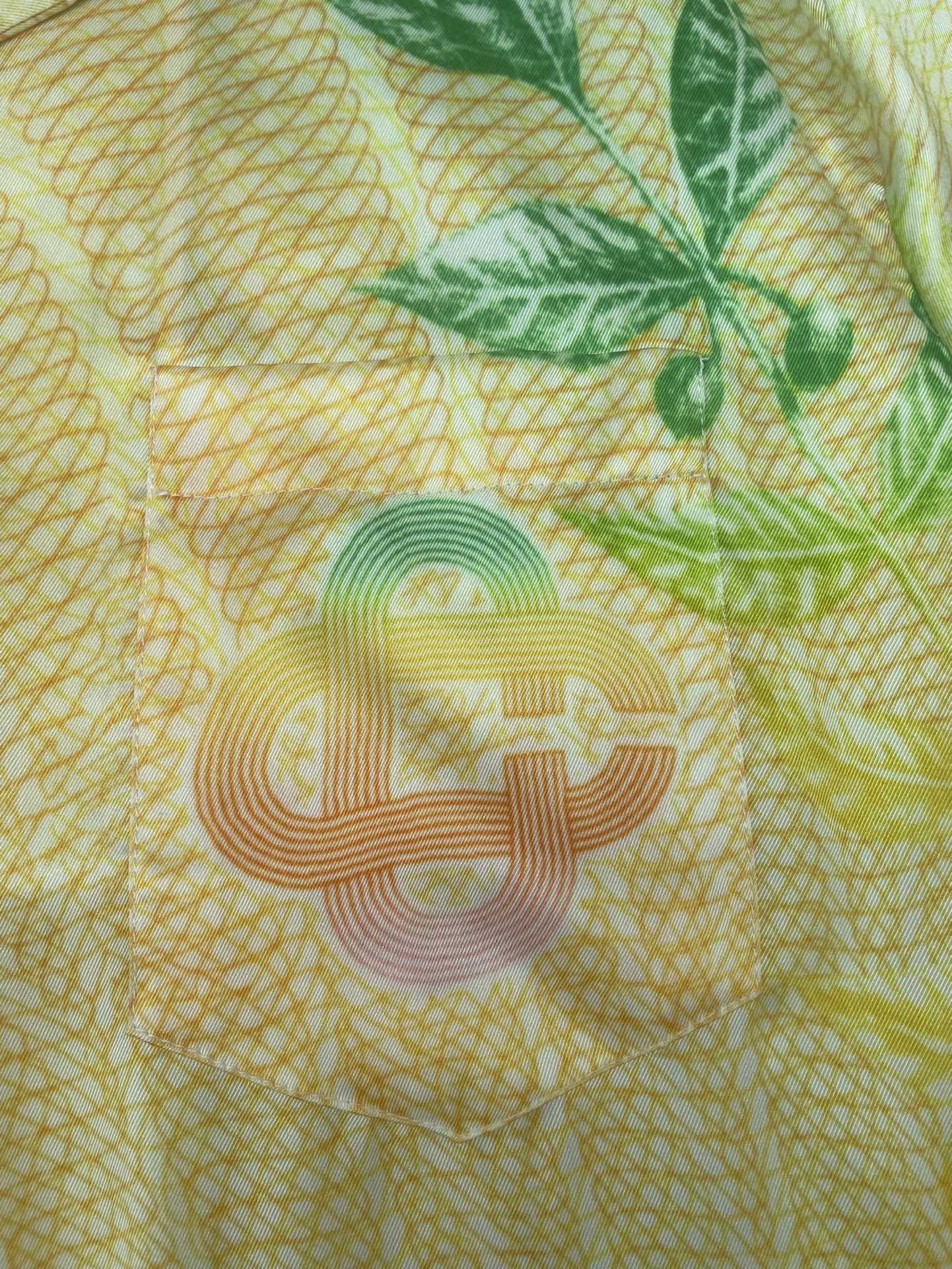 Men's CASABLANCA Long Sleeved Silk Shirt #3472