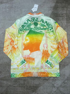 Men's CASABLANCA Long Sleeved Silk Shirt #3472