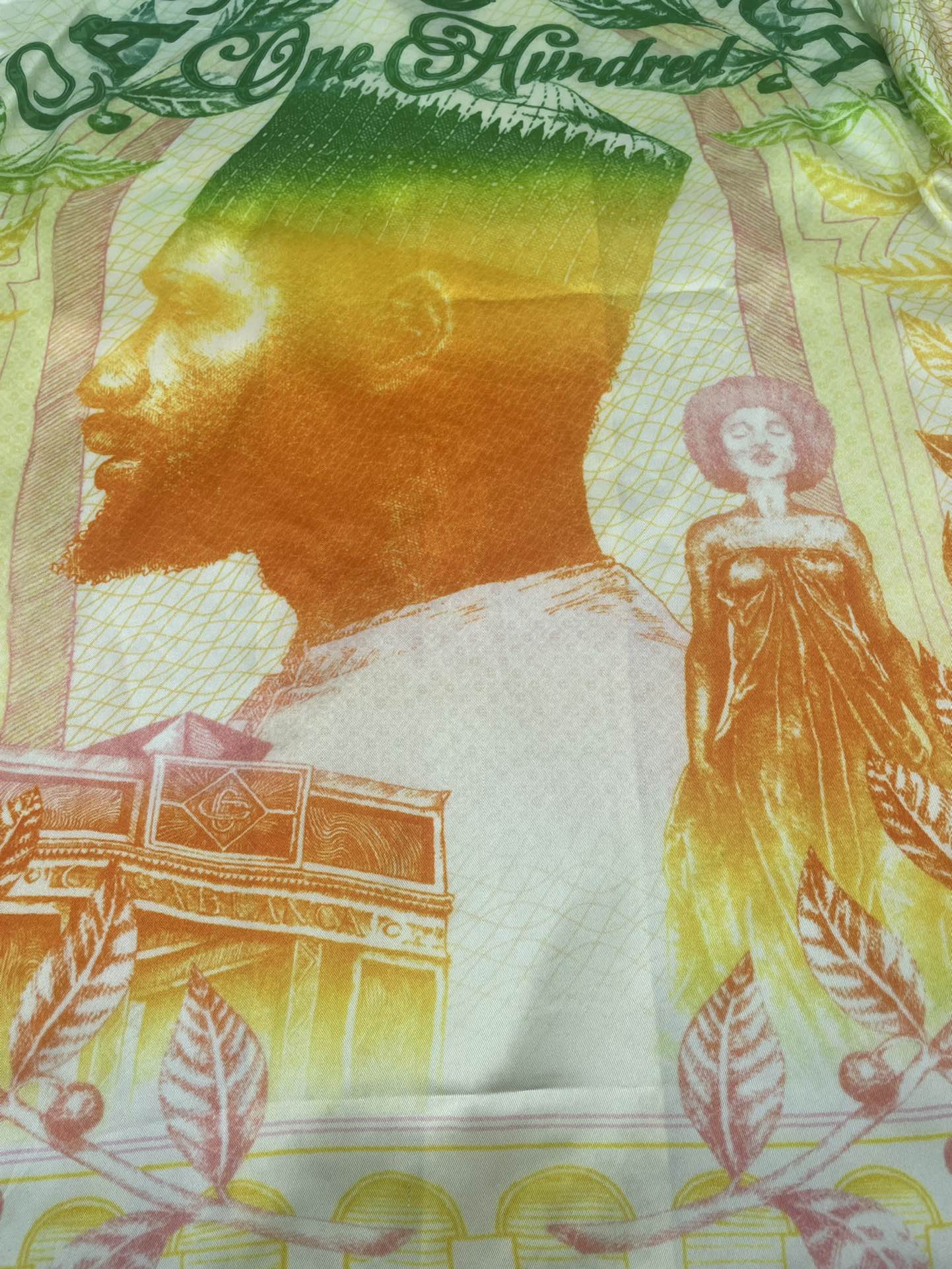 Men's CASABLANCA Long Sleeved Silk Shirt #3472