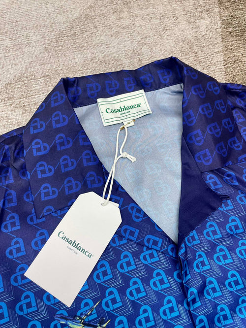 Men's CASABLANCA Long Sleeved Silk Shirt #3468