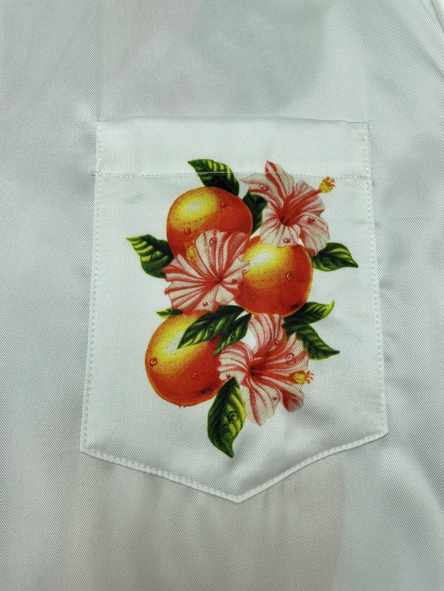 Men's CASABLANCA Long Sleeved Silk Shirt #3461