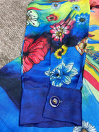 Men's CASABLANCA Long Sleeved Silk Shirt #3464