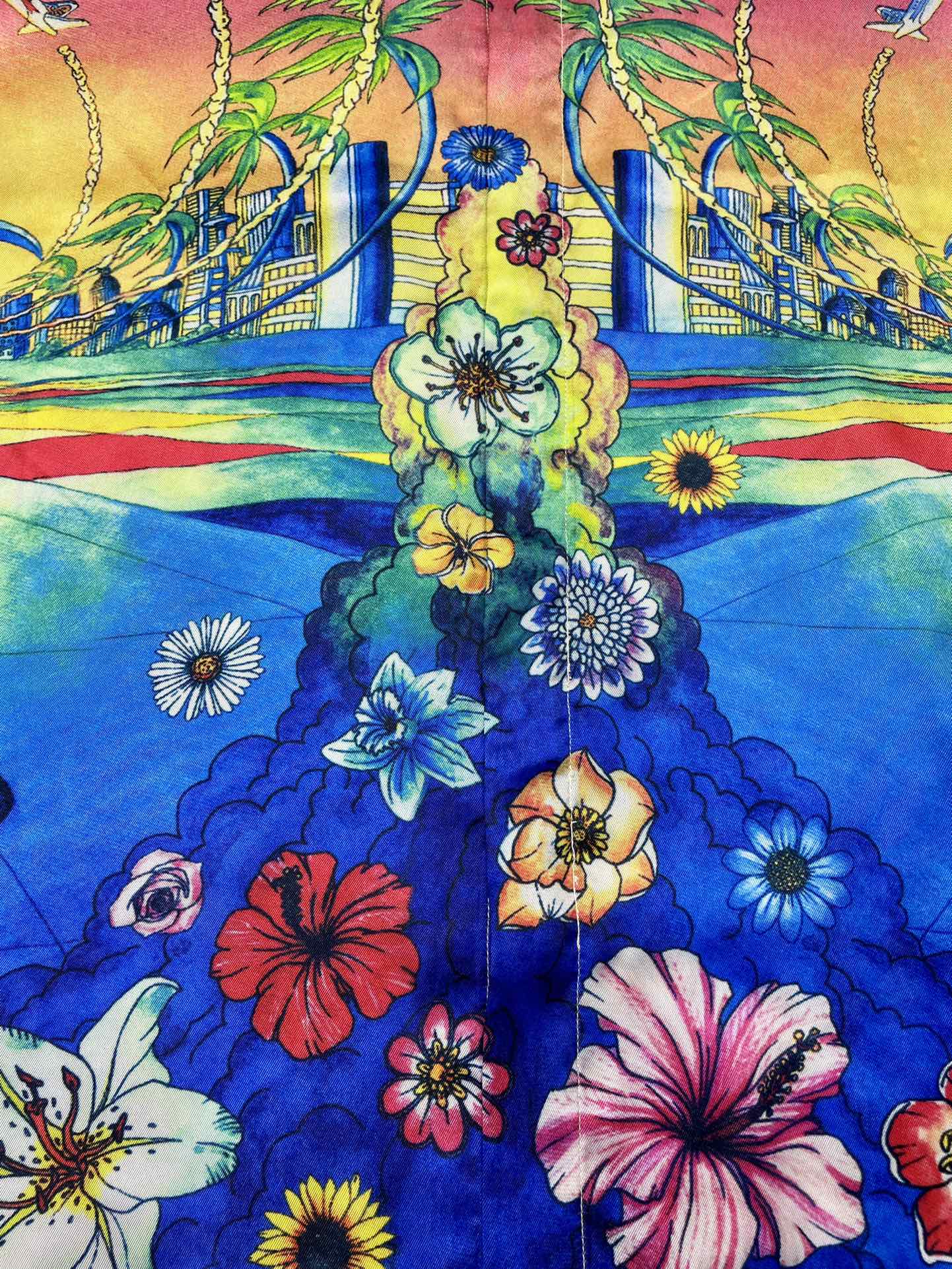 Men's CASABLANCA Long Sleeved Silk Shirt #3464