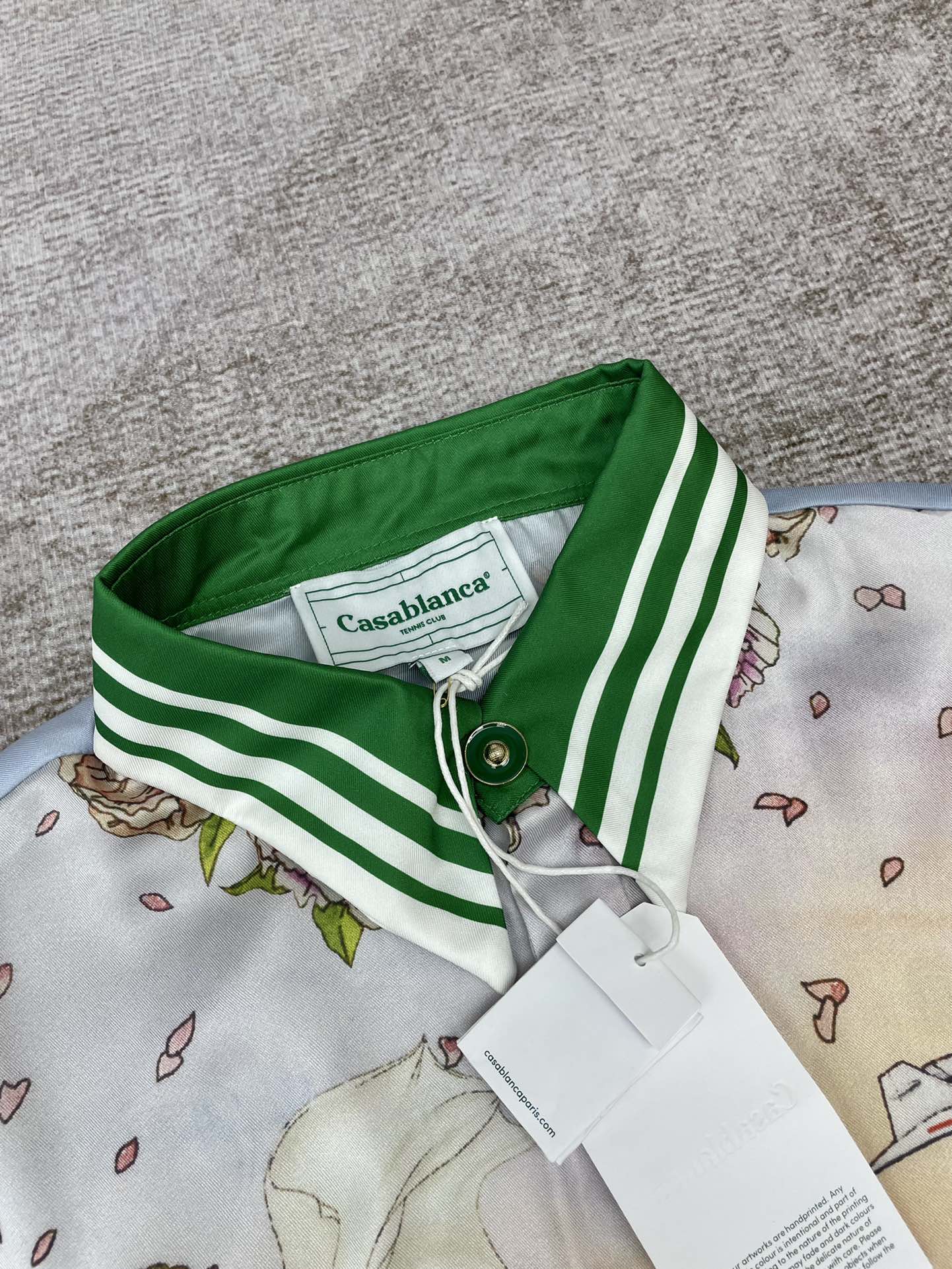 Men's CASABLANCA Long Sleeved Silk Shirt #X559