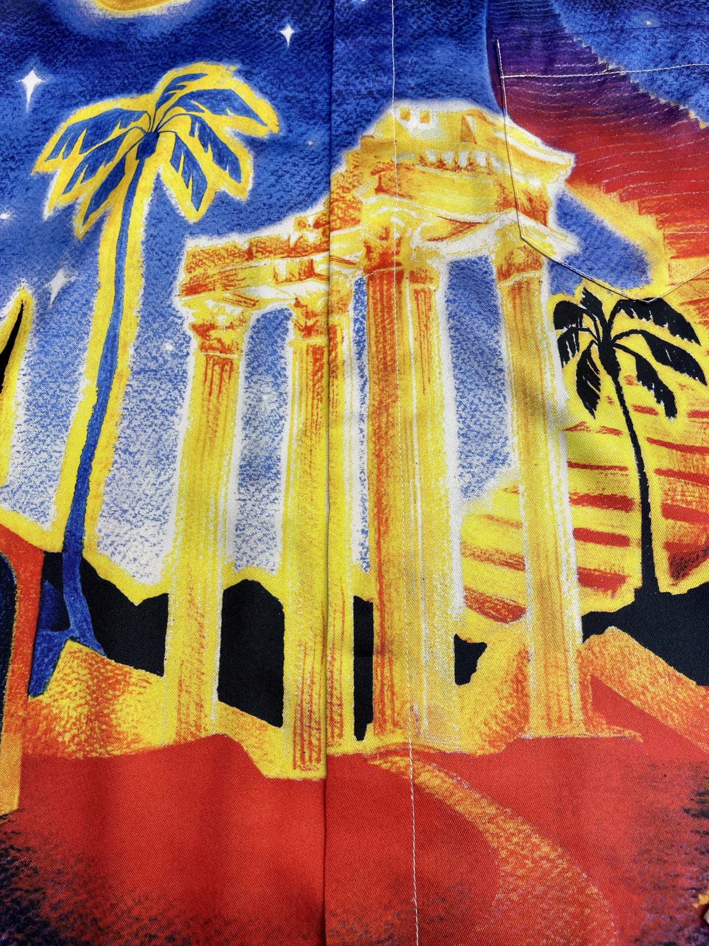 Men's CASABLANCA Long Sleeved Silk Shirt #3530