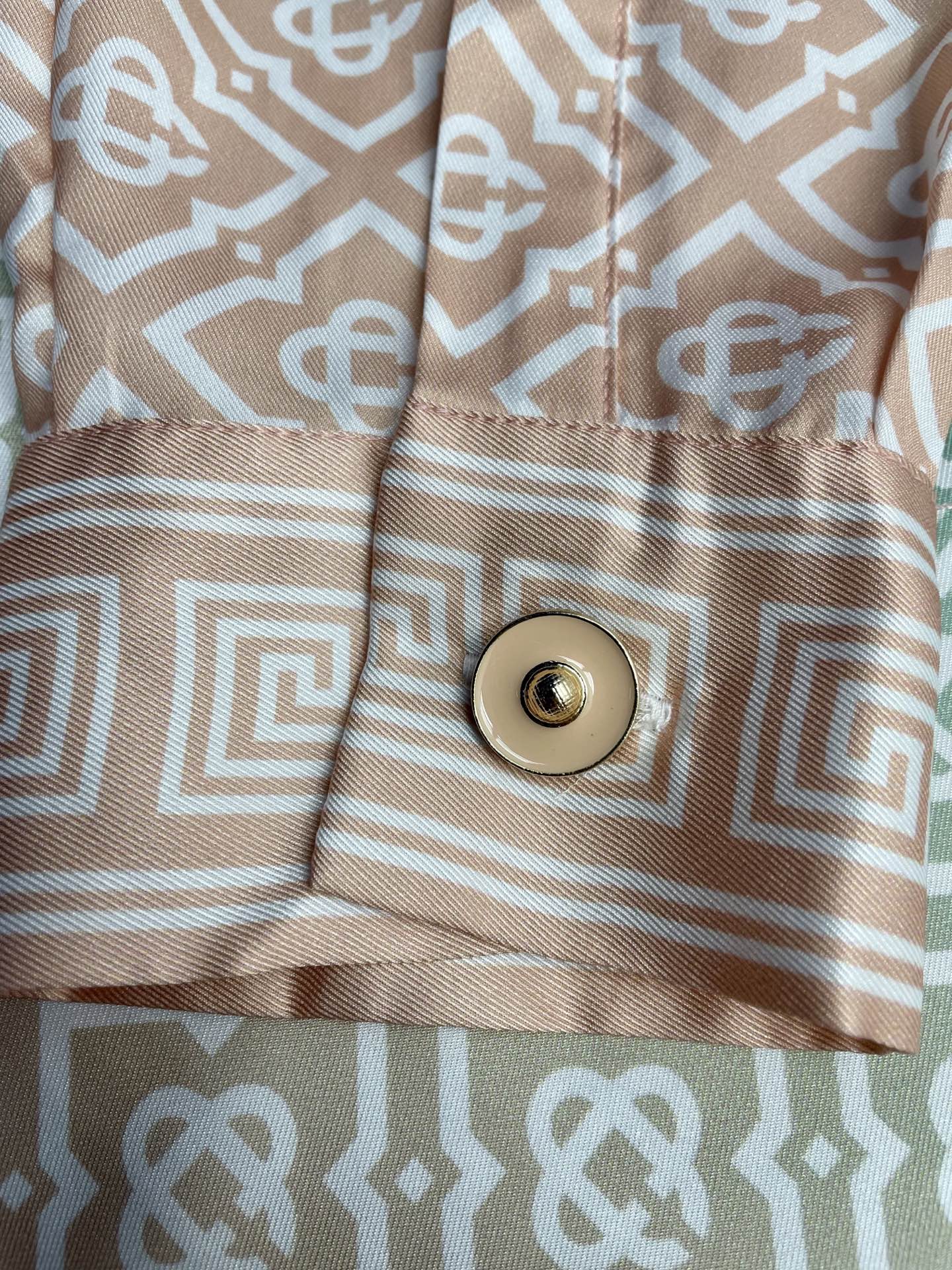 Men's CASABLANCA Long Sleeved Silk Shirt #3528