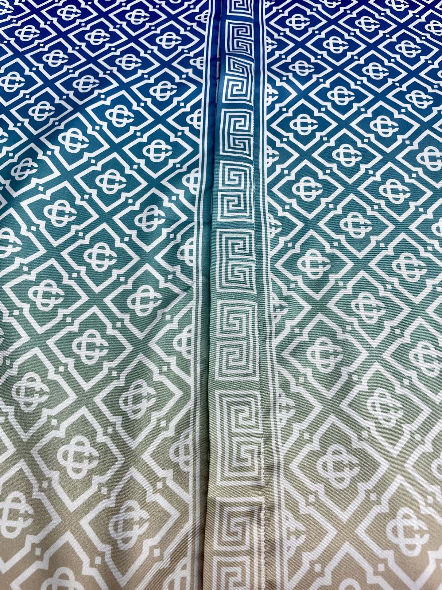 Men's CASABLANCA Long Sleeved Silk Shirt #3528