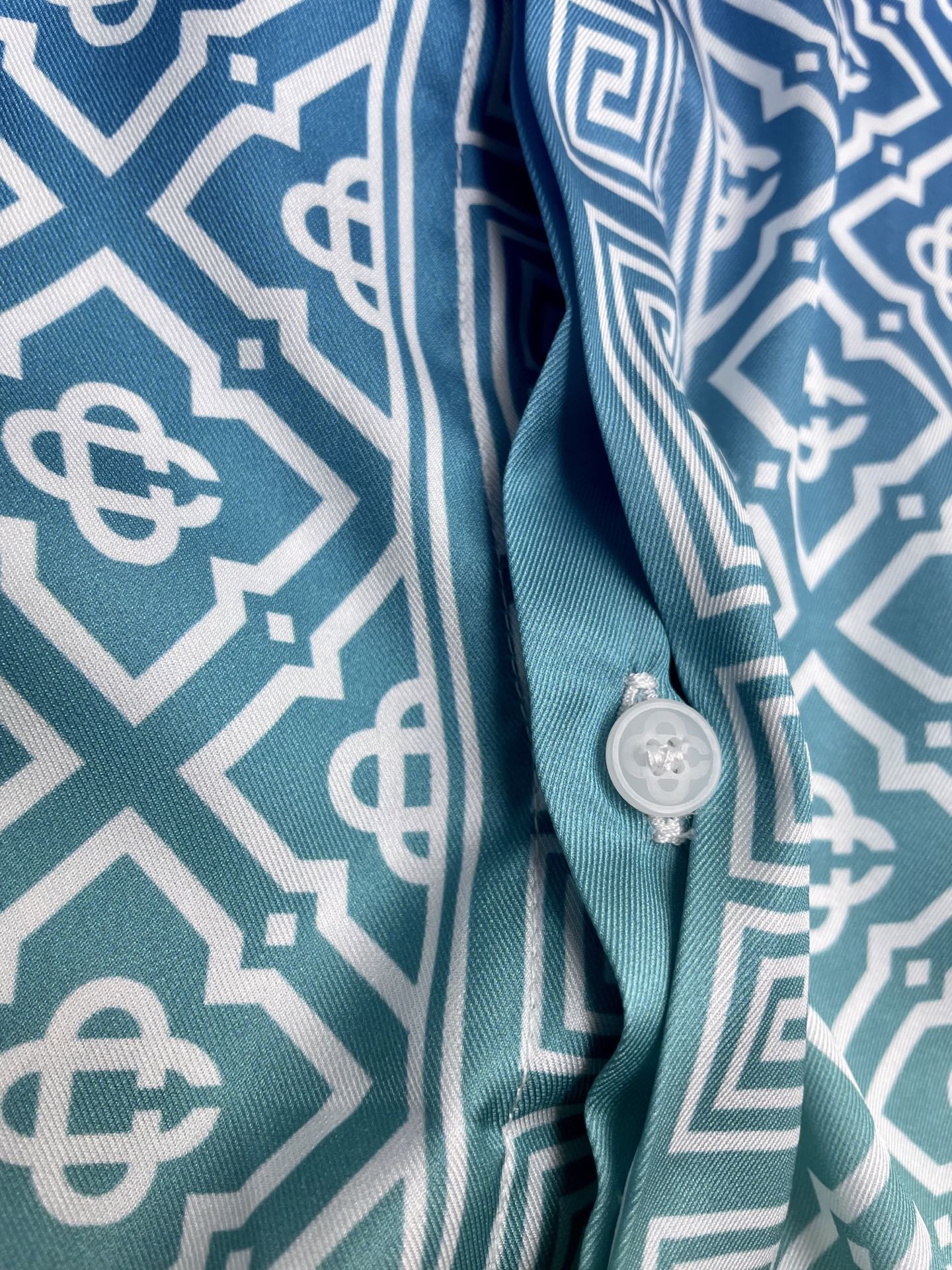 Men's CASABLANCA Long Sleeved Silk Shirt #3528