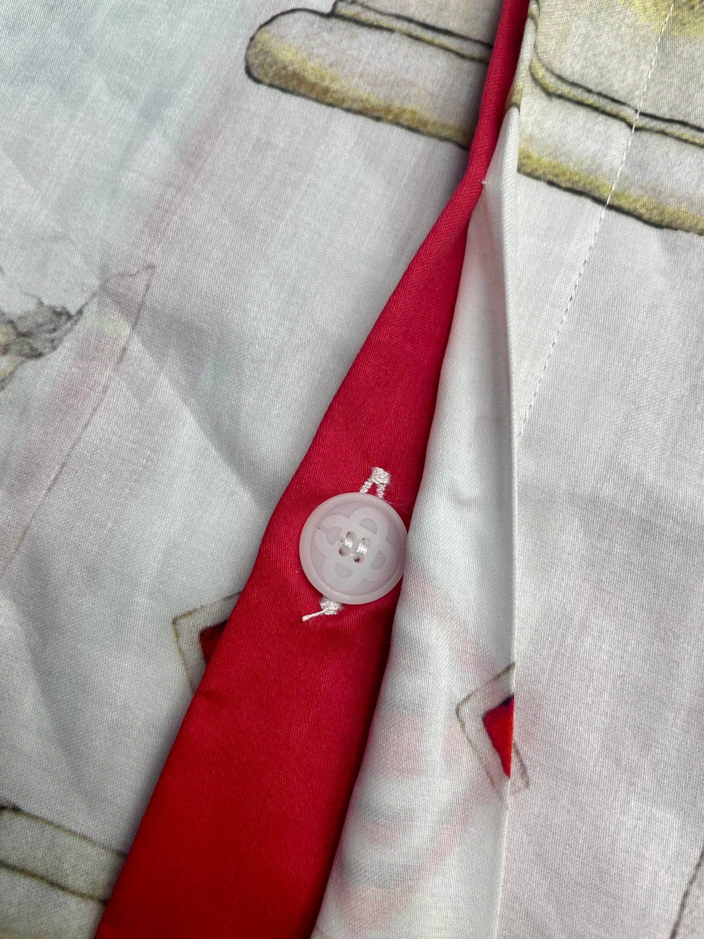 Men's CASABLANCA Long Sleeved Silk Shirt #3524