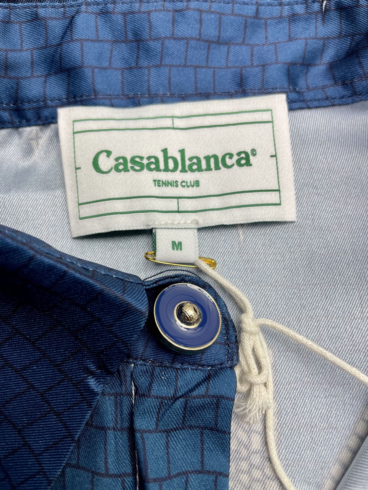 Men's CASABLANCA Long Sleeved Silk Shirt #3520