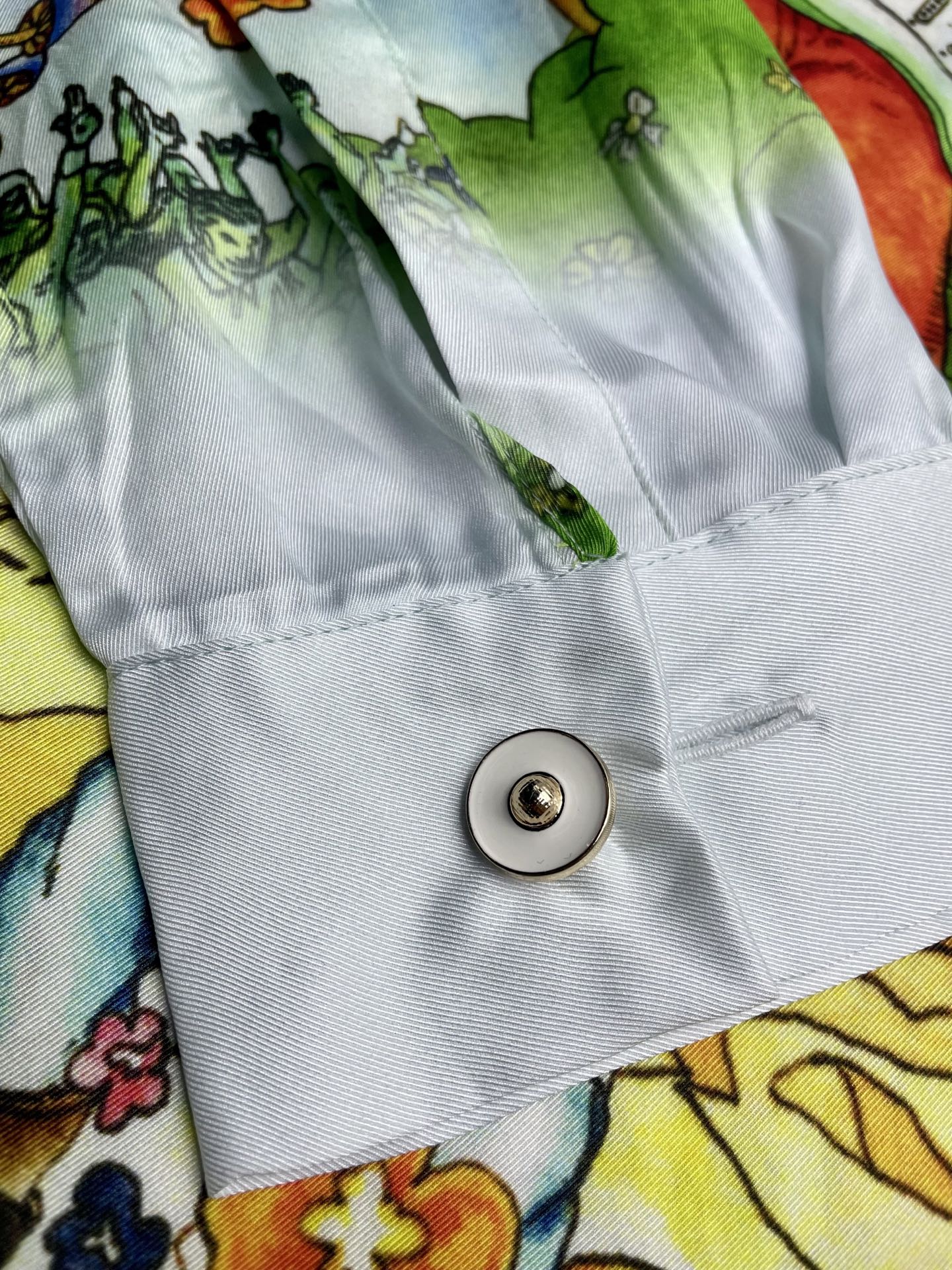 Men's CASABLANCA Long Sleeved Silk Shirt #3550