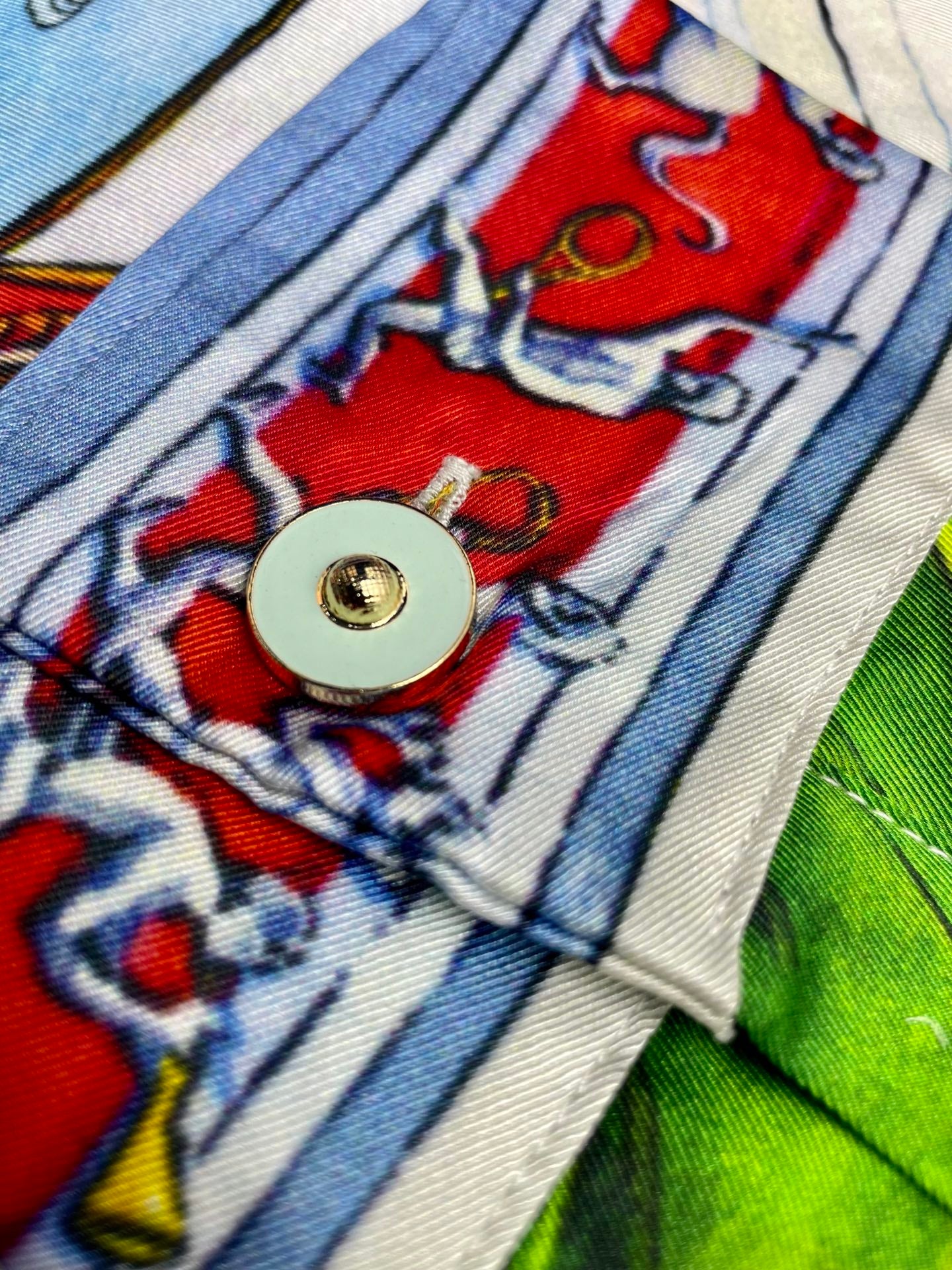 Men's CASABLANCA Long Sleeved Silk Shirt #3552