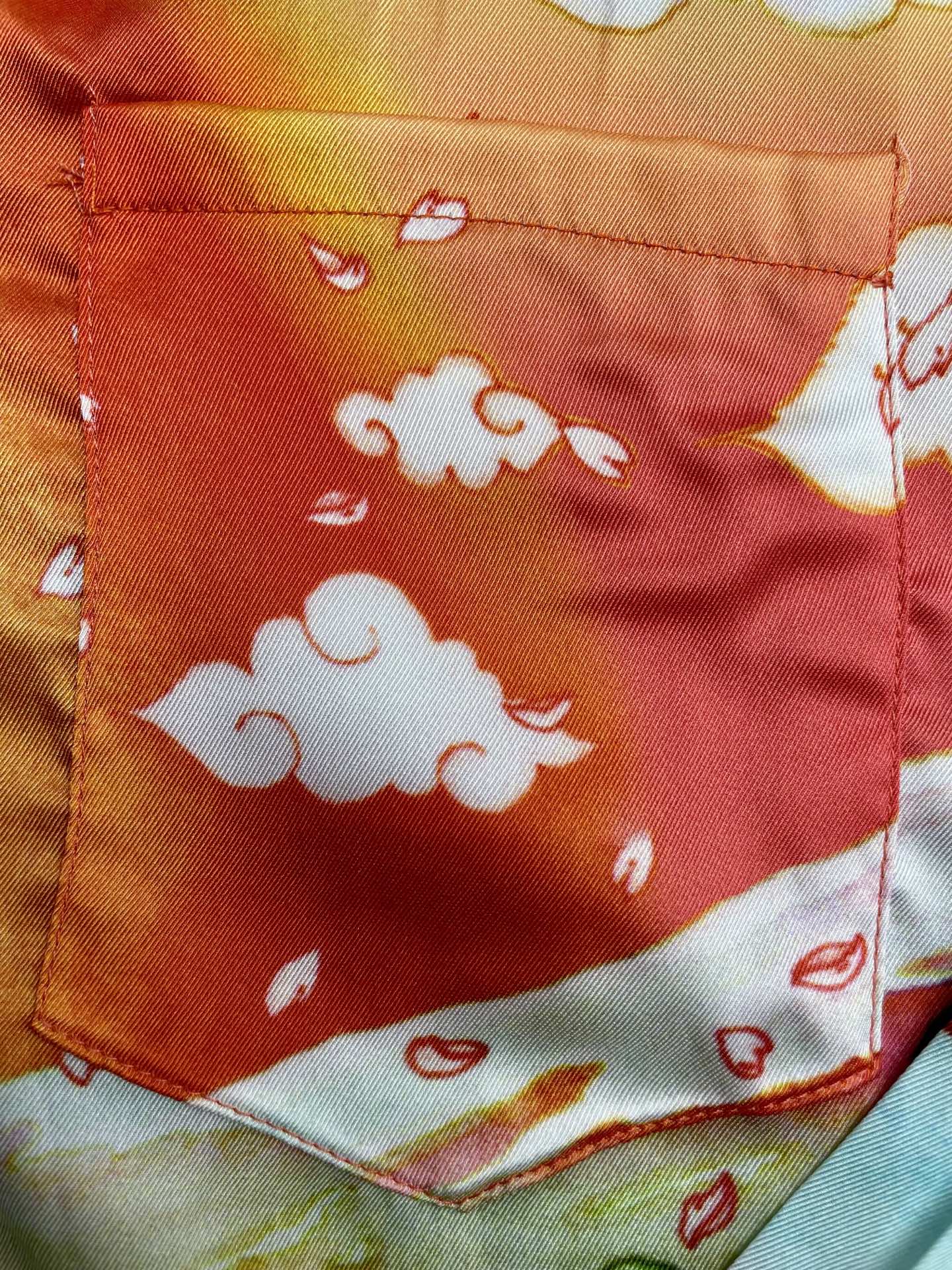 Men's CASABLANCA Long Sleeved Silk Shirt #3551