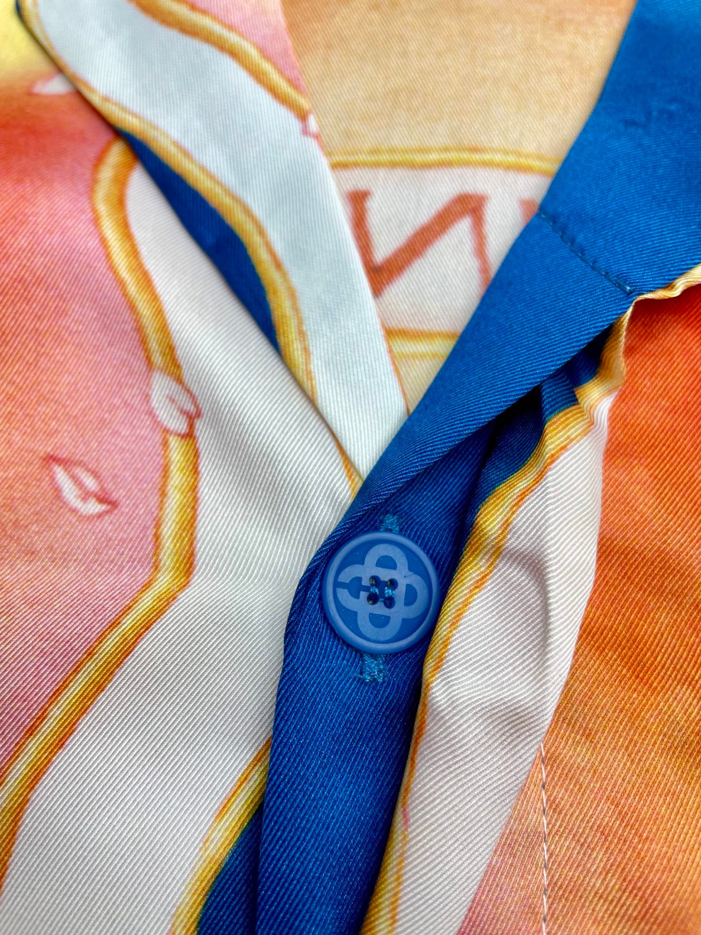 Men's CASABLANCA Long Sleeved Silk Shirt #3551