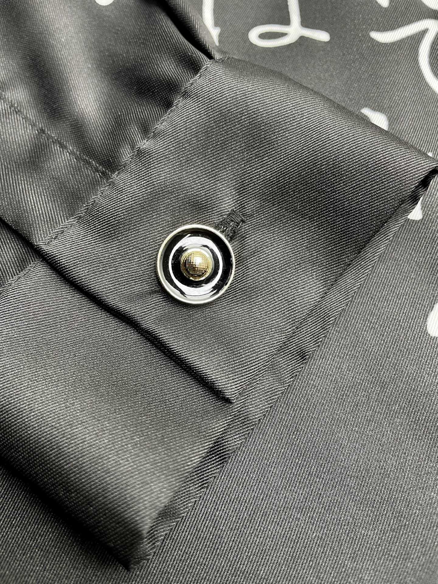 Men's CASABLANCA Long Sleeved Silk Shirt #3570