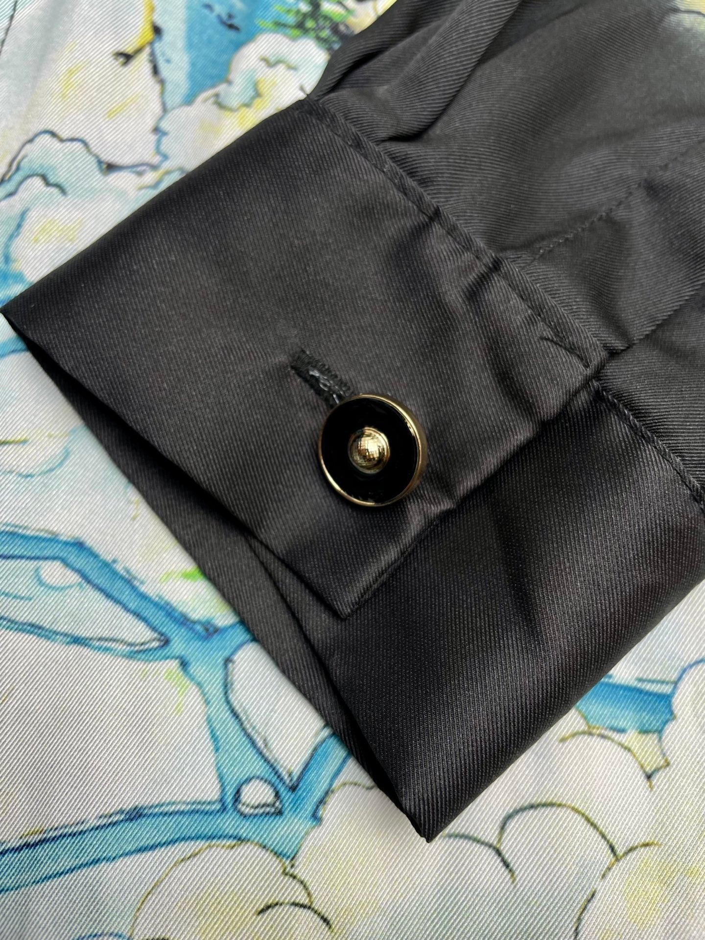 Men's CASABLANCA Long Sleeved Silk Shirt #3569