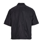 PRADA Minimalist Short-Sleeve Shirt with Double Pockets