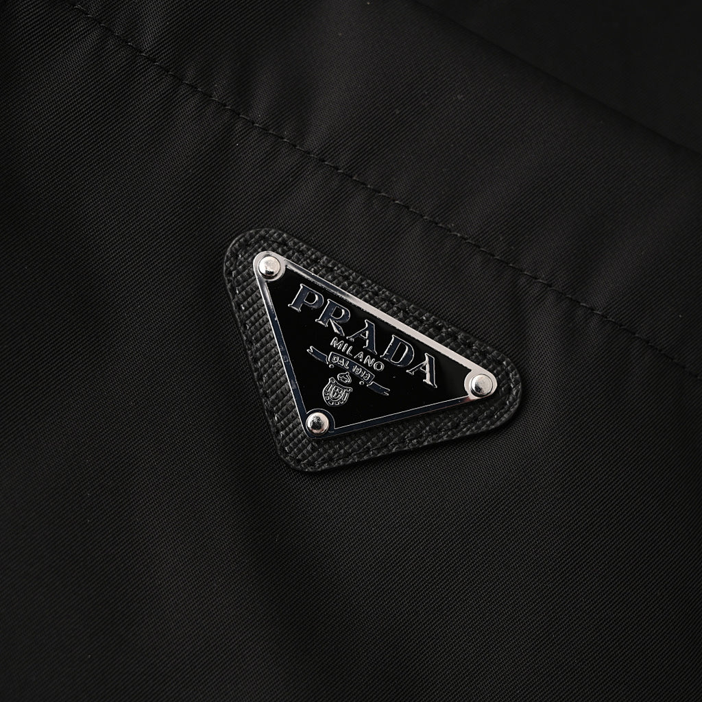 PRADA Nylon Pocket Short-Sleeve Shirt