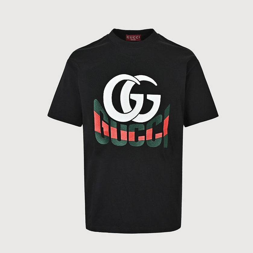 Gucci 2026 Interlocking GG Web Stripe T-Shirt — Ivory | Made in Italy