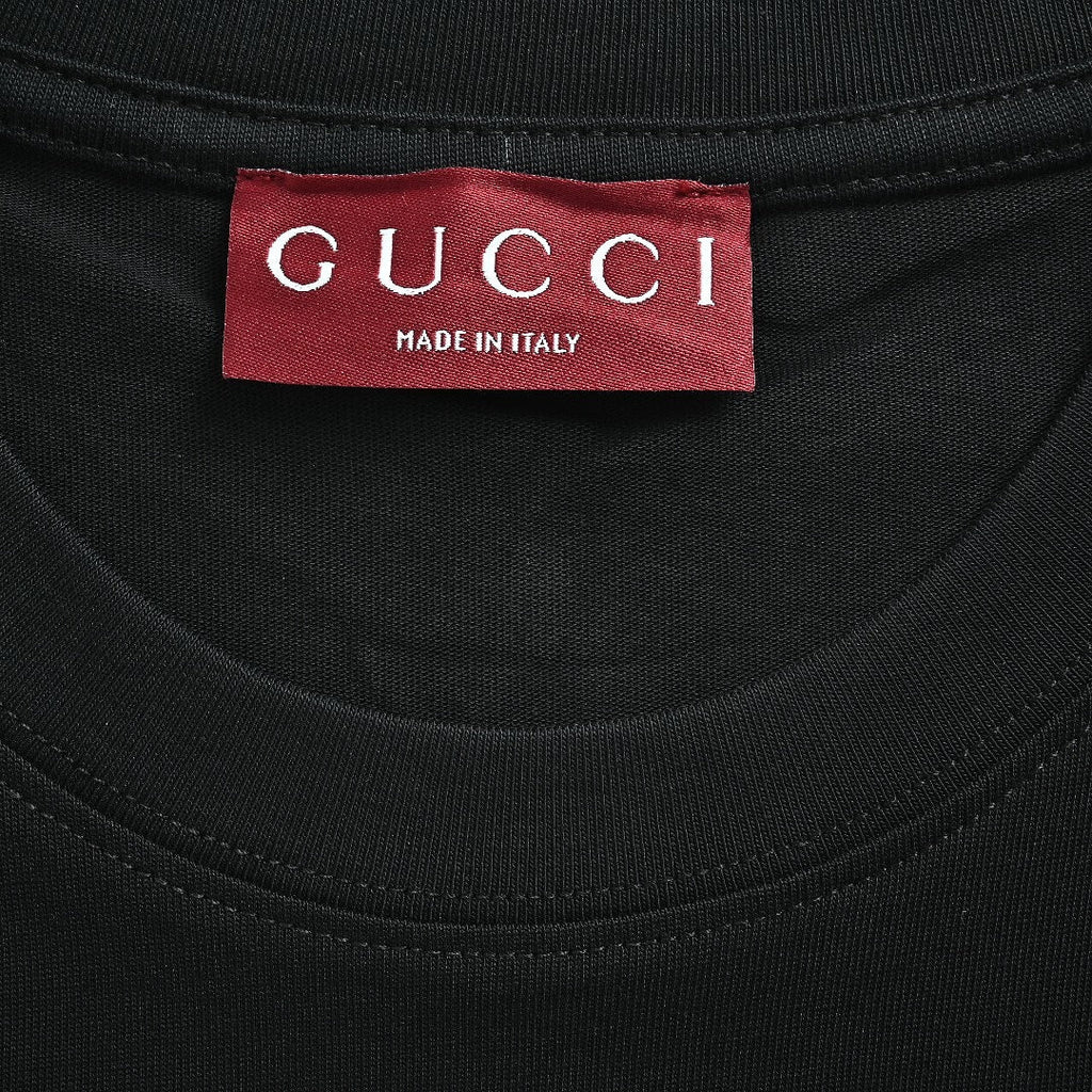 Gucci 2026 Interlocking GG Web Stripe T-Shirt — Ivory | Made in Italy